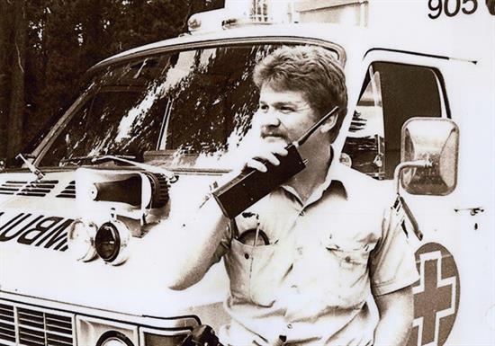 Peter Marochi in Manning Park in the 1970s.